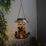 Solar Decorative Hanging Bird Feeder Lantern