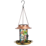 Solar Decorative Hanging Bird Feeder Lantern