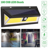 Solar Lights 180 LEDS Solar Wall Light