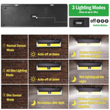 Solar Lights 180 LEDS Solar Wall Light