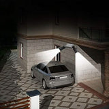 Solar Motion Sensor Twin Floodlight