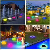 Solar Powered Floating Pool Lamps Light Sensor
