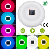 Solar Powered Floating Pool Lamps Light Sensor