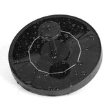 Solar Powered Fountain Pump Floating Bird Bath Pond