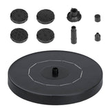 Solar Powered Fountain Pump Floating Bird Bath Pond