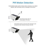 Solar Powered IP Camera with Rechargable Batteries HD 1080p Loop Recording