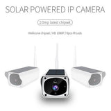 Solar Powered IP Camera with Rechargable Batteries HD 1080p Loop Recording
