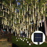 Solar Powered Meteor Shower String Light