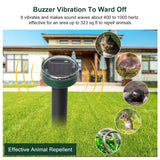 Solar Powered Mole Repeller