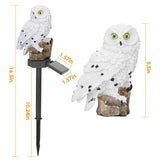 Solar Powered Owl Garden Light IP65 Waterproof