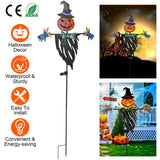 Solar Powered Scarecrow Shape Stake Light Halloween Decoration