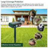 Solar Powered Ultrasonic Animal Repeller