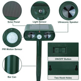 Solar Powered Ultrasonic Animal Repeller