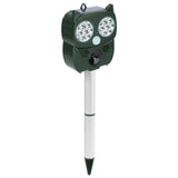 Solar Powered Ultrasonic Animal Repeller PIR Motion Sensor