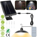 Solar Shed Light Sensor Hanging Lamp