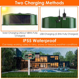Solar Ultrasonic Animal Repeller Motion Sensor