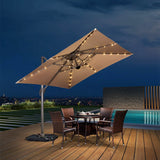 Solar Umbrella Outdoor String Light