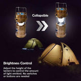 Solar USB Charging Tent Light + Fan