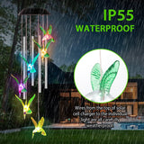 Solar Wind Chime Lights