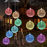 Solar Wind Chimes Light - Mobile Hanging LED Light, Color Changing Wind Chime
