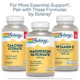 Solaray Magnesium and Potassium Asporotates w/Bromelain, Healthy Electrolyte, Muscle, Heart & Cellular Support, 60 VegCaps