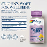 Solaray St. John's Wort Aerial Extract One Daily - 60 Tablets