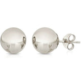 Solid 10K Gold Ball Studs