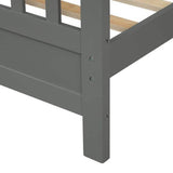 Solid Wood Platform Bed and Kids Room Headboard