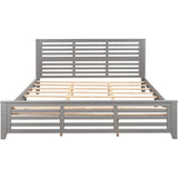 Solid Wood Platform Bed Frame