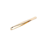 Solingen 7338 Gold Slanted Tweezers for Precise Grooming
