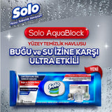 Solo Ultra Power Aquablock Surface Cleaning Wipes 30 Count
