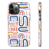 MEMPHIS BOLD LINES | Tough Phone Case