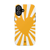 HEART SUN RAYS | Tough Phone Case