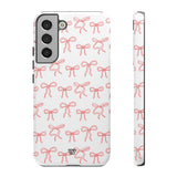 RED RIBBON CHARM | Tough Phone Case