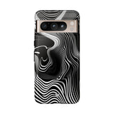 ABSTRACT ZEBRA STRIPES | Tough Phone Case