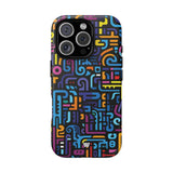 NEON GLYPHS | Tough Phone Case