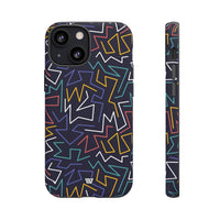 ZIGZAG NIGHT | Tough Phone Case