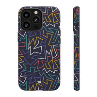 ZIGZAG NIGHT | Tough Phone Case