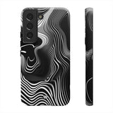 ABSTRACT ZEBRA STRIPES | Tough Phone Case