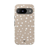 BEIGE DOTS | Tough Phone Case