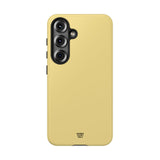 MUTED YELLOW SOLID | Tough Phone Case