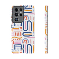MEMPHIS BOLD LINES | Tough Phone Case
