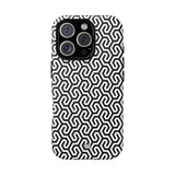 TWISTED GRID | Tough Phone Case