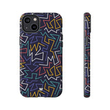 ZIGZAG NIGHT | Tough Phone Case