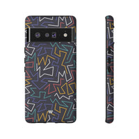 ZIGZAG NIGHT | Tough Phone Case
