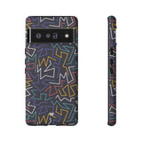 ZIGZAG NIGHT | Tough Phone Case