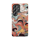 ABSTRACT DOODLE CLOUDS | Tough Phone Case