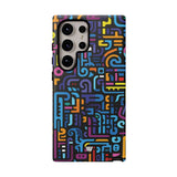 NEON GLYPHS | Tough Phone Case