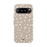 BEIGE DOTS | Tough Phone Case