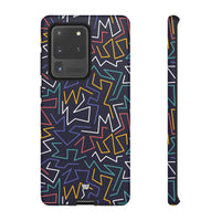 ZIGZAG NIGHT | Tough Phone Case